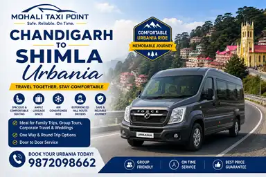 chandigarh to shimla urbania